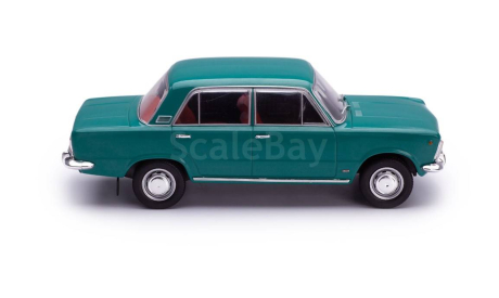 Модель FIAT 125P Polski (1970) зеленый 1:24 HACHETTE, масштабная модель, 1/24