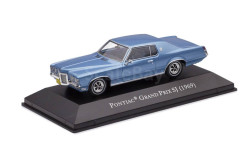 Модель PONTIAC GRAND PRIX SJ (1969) blue 1:43 PCT/DEAGOSTINI