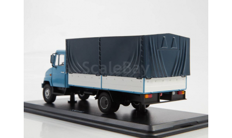 Модель ЗИЛ-3301М бортовой с тентом опытный (1992) 1:43 Modelpro, масштабная модель, scale43