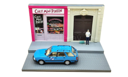 Модель Renault 18 TS Break Telecom (1988) + dioarama 1:43 ALTAYAGOSTINI