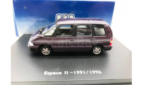 Модель RENAULT ESPACE II MPV (1991-96)  1/43 UNIVERSAL HOBBIES, масштабная модель, scale43