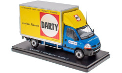 Модель Renault Master 2 (2009) Fourgon синий с желтым 1:43 Hachette