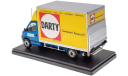 Модель Renault Master 2 (2009) Fourgon синий с желтым 1:43 Hachette, масштабная модель, scale43