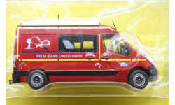 Модель RENAULT MASTER VAN FIRE ENGINE SDIS 64 EQUIPE CYNOTECHNIQUE 2014 1:43 HACHETTE