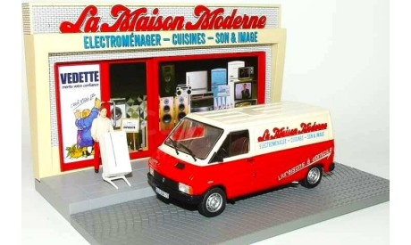 Модель Renault Trafic FOURGON +dioarama 1:43 ALTAYA, масштабная модель, DeAgostini, scale43
