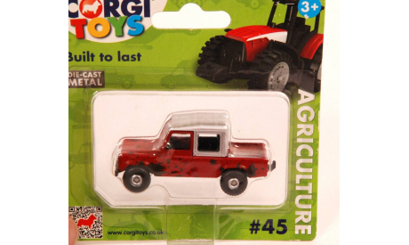 Модель LAND ROVER DEFENDER PICK UP FARMERS 1/64 CORGI, масштабная модель, scale64