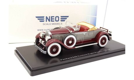 Модель Packard 640 Customs Eight Roadster (1929) 1/43 NEO, масштабная модель, scale43