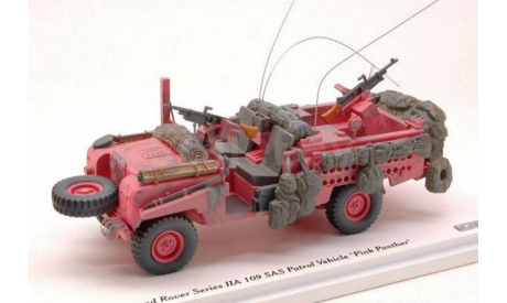 Модель LAND ROVER Series IIA 109 (1968) SAS ’Pink Panther’ 1/43 TSM, масштабная модель, 1:43