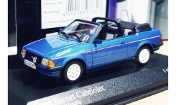 Модель FORD ESCORT CABRIOLET 1983 1/43 MINICHAMPS
