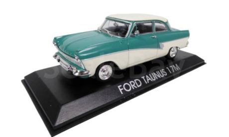 Модель автомобиль FORD TAUNUS 17M (1960) 1/43 DeA/IXO, масштабная модель, DeAgostini, scale43