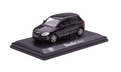 Модель Skoda Fabia II черный/black 1:43 ABREX