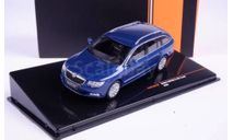 Модель SKODA Superb II (3T) Combi 2008 Blue 1/43 IXO, масштабная модель, scale43, Škoda