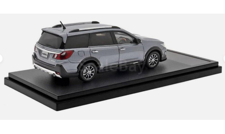 Модель SUBARU EXIGA CROSSOVER 7 Eye Sight 4WD (2015) 1:43 HI-STORY, масштабная модель, scale43