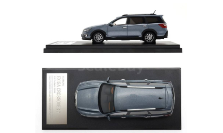Модель SUBARU EXIGA CROSSOVER 7 Eye Sight 4WD (2015) 1:43 HI-STORY, масштабная модель, scale43