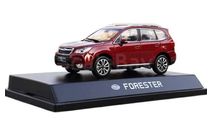 Модель SUBARU FORESTER (2017) AWD red met. 1:43 DEALER BOX, масштабная модель, scale43