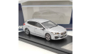 Модель SUBARU IMPREZA SPORT 2.0i-S EyeSight (2016) silver 1:43 HI-STORY, масштабная модель, scale43