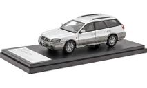 Модель SUBARU LEGACY LANCASTER 4WD 6 silver 1:43 HI-STORY, масштабная модель, scale43