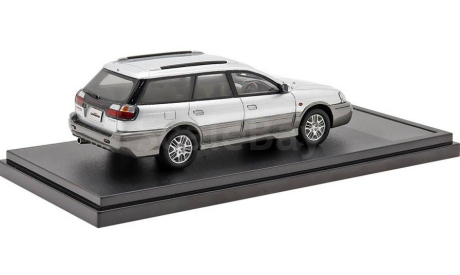 Модель SUBARU LEGACY LANCASTER 4WD 6 silver 1:43 HI-STORY, масштабная модель, scale43