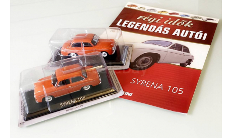 Модель SYRENA 105 (ПНР) красный 1:43 DeA/Hungary, масштабная модель, DeAgostini, scale43