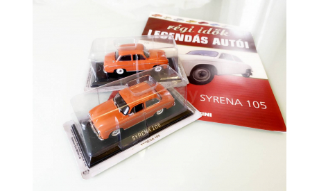 Модель SYRENA 105 (ПНР) красный 1:43 DeA/Hungary, масштабная модель, DeAgostini, scale43