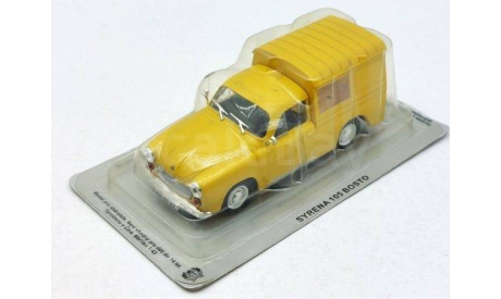 Модель FSO SYRENA 105 BOSTO yellow 1:43 DeA/Hungary, масштабная модель, DeAgostini, scale43