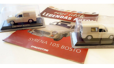 Модель FSO SYRENA 105 BOSTO white 1:43 DeA/Hungary, масштабная модель, DeAgostini, scale43