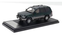 Модель TOYOTA LAND CRUISER 100 VX-LIMITED G-SELECTION (2000) green 1:43 HI-STORY, масштабная модель, scale43