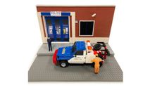 Модель Toyota Land Cruiser 40 (эвакуатор) + dioarama (FRANCE POLICE) 1:43 ALTAYA1:43 ALTAYA, масштабная модель, DeAgostini, scale43
