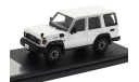 Модель TOYOTA LAND CRUISER 70 AX (2023) white 1:43 HI-STORY, масштабная модель, scale43