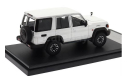 Модель TOYOTA LAND CRUISER 70 AX (2023) white 1:43 HI-STORY, масштабная модель, scale43