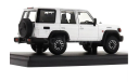 Модель TOYOTA LAND CRUISER 70 AX (2023) white 1:43 HI-STORY, масштабная модель, scale43