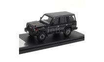 Модель Toyota Land Cruiser 70AX (2023) black 1:43, масштабная модель, HI-STORY, scale43