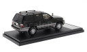 Модель Toyota LAND CRUISER 100 V8 (CYGNUS 2001) black 1/43 HI-STORY, масштабная модель, scale43