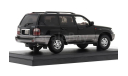 Модель Toyota LAND CRUISER 100 V8 (CYGNUS 2001) black 1/43 HI-STORY, масштабная модель, scale43