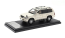 Модель Toyota LAND CRUISER 100 V8 (CYGNUS 2001) white 1/43 HI-STORY, масштабная модель, scale43