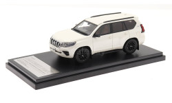 Модель Toyota LAND CRUISER PRADO TX L 70th (2021) white 1/43 HI-STORY