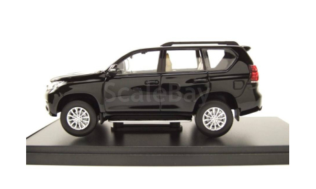 Модель Toyota Land Cruiser Prado 150 (2018) black 1:43 VITESSE, масштабная модель, scale43