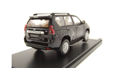 Модель Toyota Land Cruiser Prado 150 (2018) black 1:43 VITESSE, масштабная модель, scale43