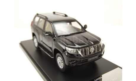 Модель Toyota Land Cruiser Prado 150 (2018) black 1:43 VITESSE, масштабная модель, scale43