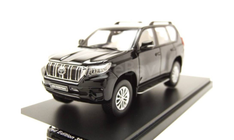 Модель Toyota Land Cruiser Prado 150 (2018) black 1:43 VITESSE, масштабная модель, scale43