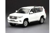 Модель Toyota Land Cruiser Prado 150 (2018) white 1:43 VITESSE, масштабная модель, scale43