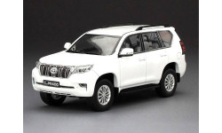 Модель Toyota Land Cruiser Prado 150 (2018) white 1:43 VITESSE