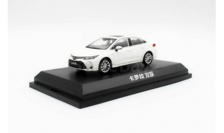 Модель TOYOTA COROLLA (2019) 1/43 CHINA DEALER, масштабная модель, DEALER BOX, 1:43