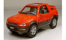 Модель TOYOTA RAV4 CABRIO OPEN 1/43 HONGWELL/CARARAMA, масштабная модель, scale43