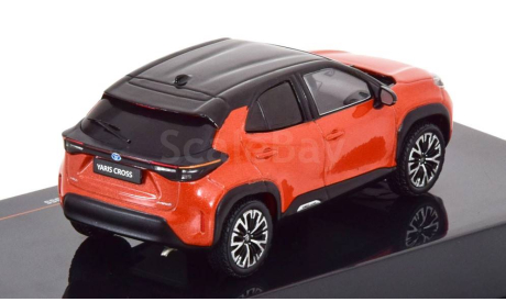 Модель Toyota Yaris Cross (2022) red met. 1:43 IXO, масштабная модель, 1/43