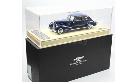 Модель Cadillac Series 90 V16 Fleetwood Aerodynamic Coupe (1936) 1/43 TSM, масштабная модель, scale43, TSM Model