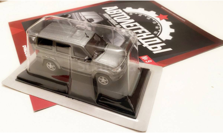 Модель УАЗ ПАТРИОТ 2016/UAZ PATRIOT 1/43 DEA/Автолегенды Новая эпоха №9, масштабная модель, DeAgostini, scale43
