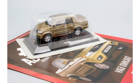 Модель УАЗ ПИКАП/UAZ PICK UP 1/43 DEA/Автолегенды Новая эпоха, масштабная модель, DeAgostini, scale43