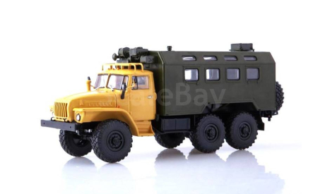 Модель УРАЛ-4320 кунг 1:43 АИСТ, масштабная модель, scale43