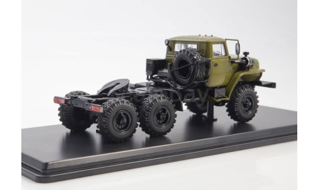 Модель 44202-0311-31 седельный тягач (хаки) 1:43 SSM, сборная модель автомобиля, УРАЛ, scale43